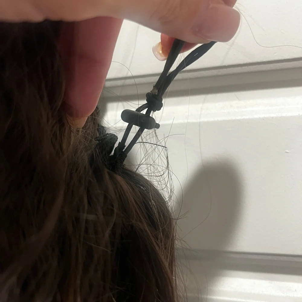 Long Wavy Brown Hair Extension - Picture 4 of 7